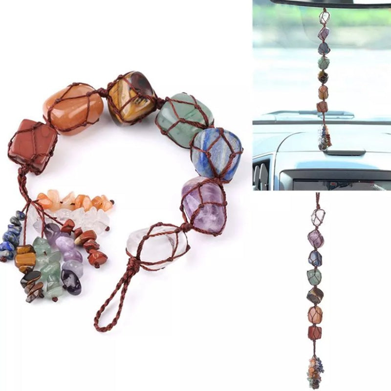 chakra car pendant