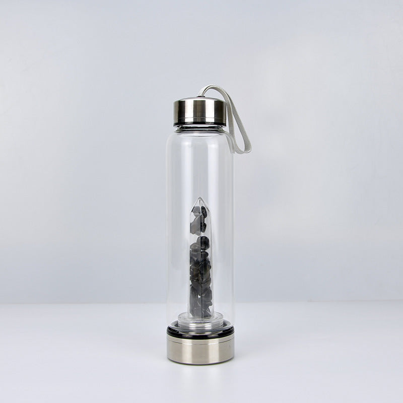 Natural Crystal Stone Water Bottle