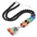 Natural Stone Seven Yoga Necklace