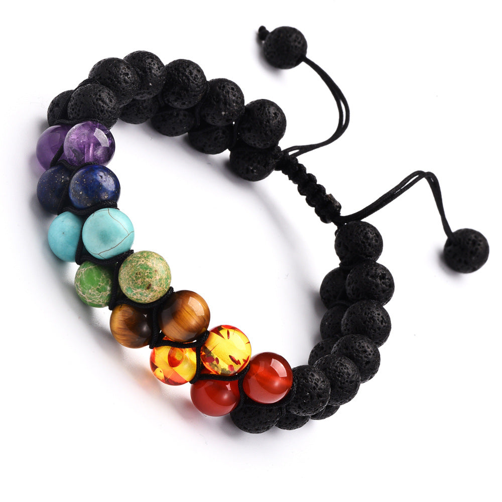 Seven chakra bracelet