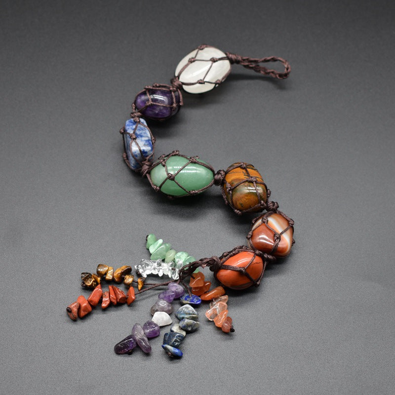 chakra car pendant