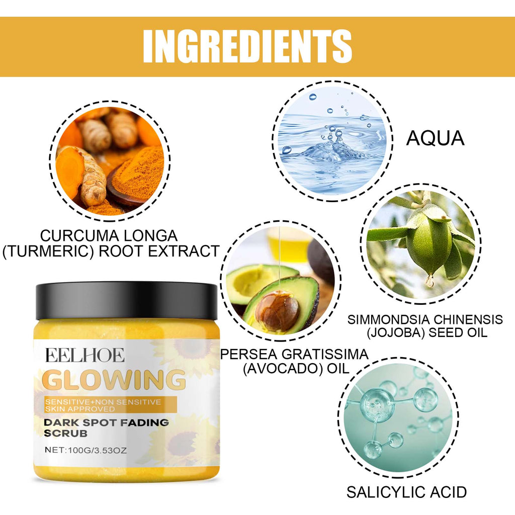 Eelhoe Turmeric Exfoliating Facial Scrub