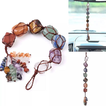 chakra car pendant