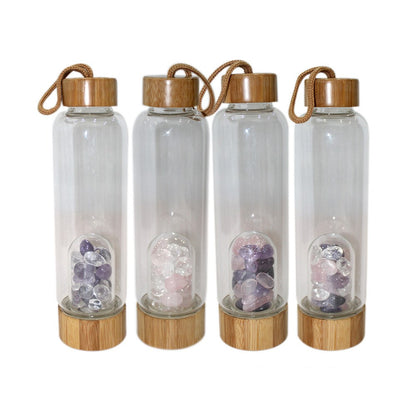 Crystal Crush Bamboo Wellness Bottle
