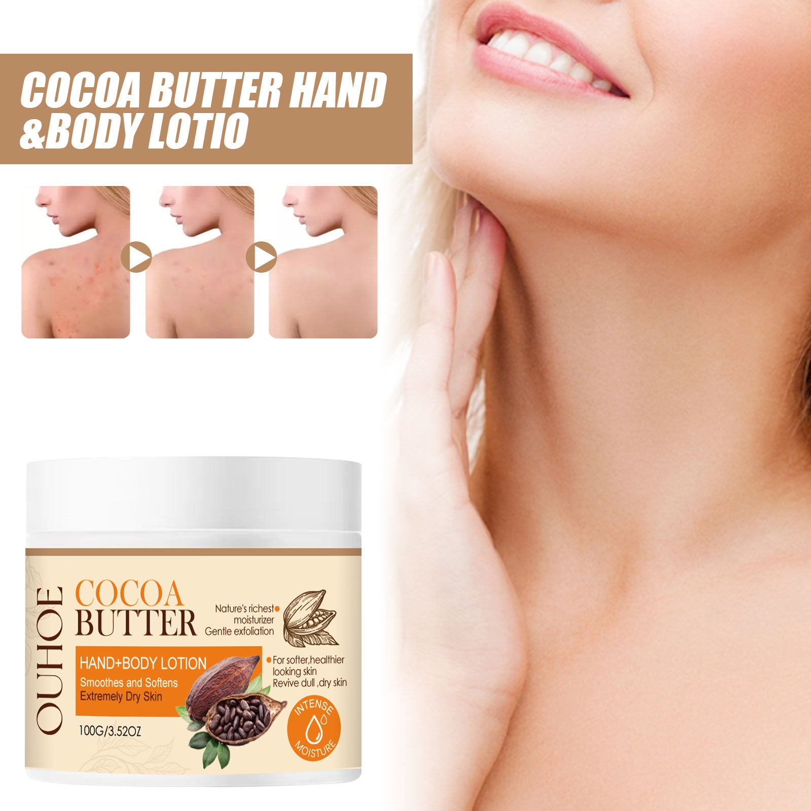 OUHOE Cacao Body Lotion