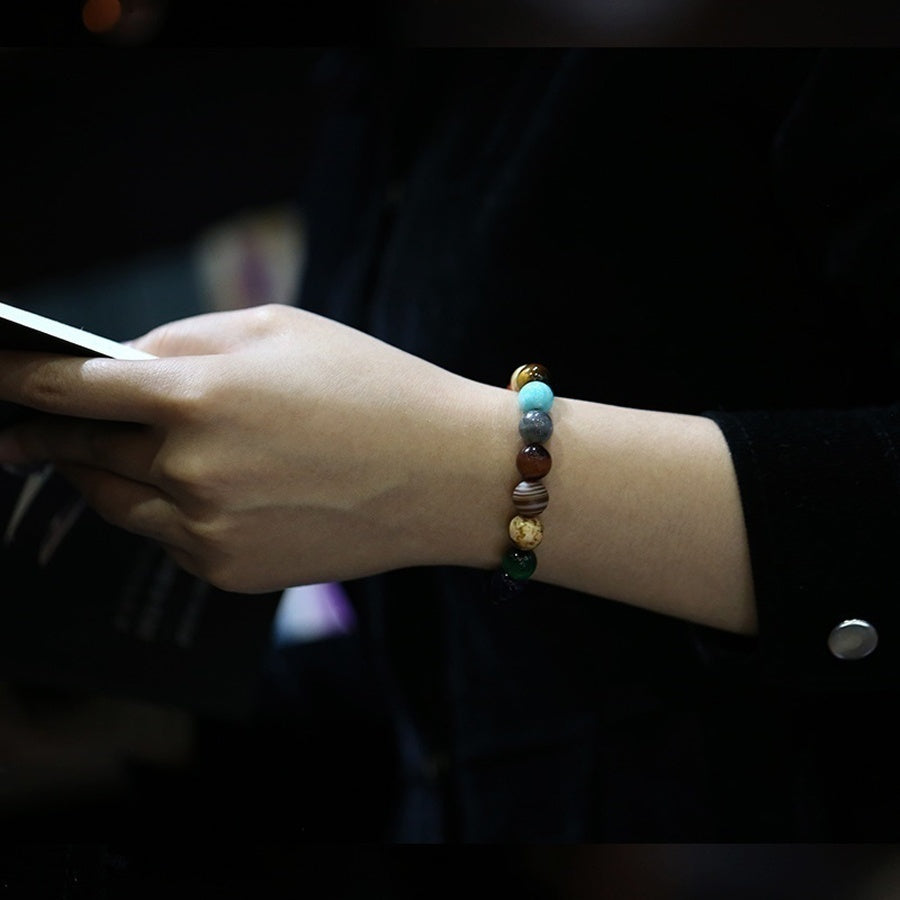 Eight Planets Cosmic Chakra Bracelet