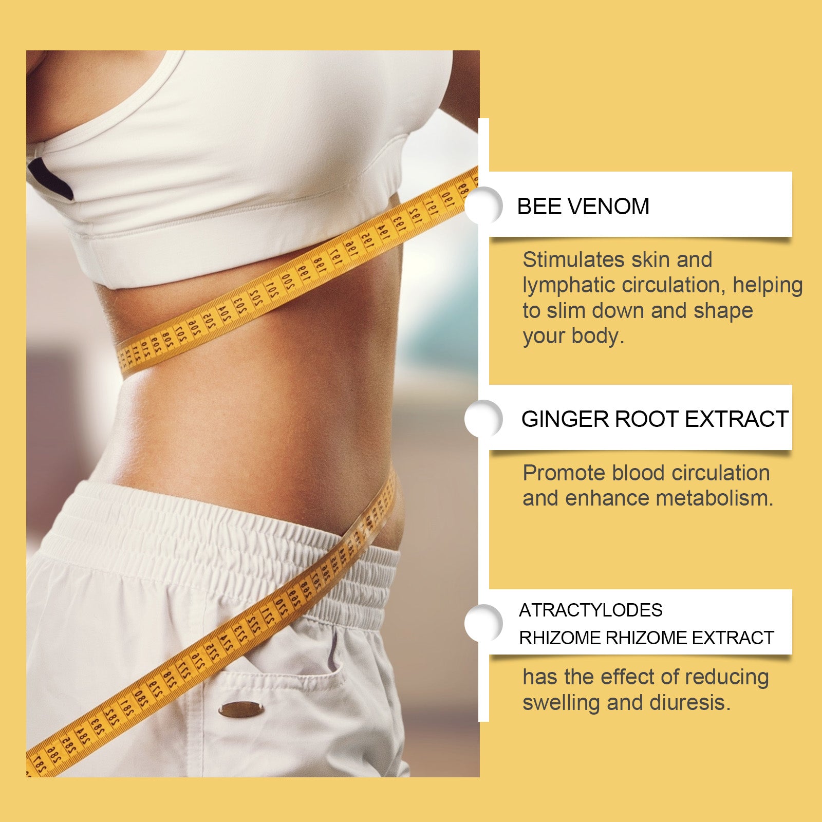 South Moon Bee Venom Body Care Cream, Herbal Essence Gentle Care Moisturizing Body Skin Care Cream