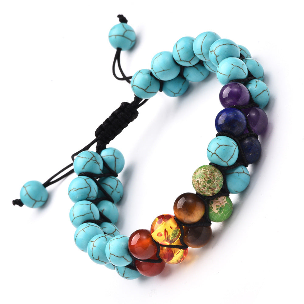 Seven chakra bracelet