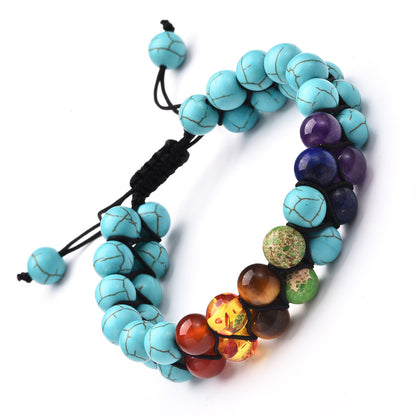 Seven chakra bracelet