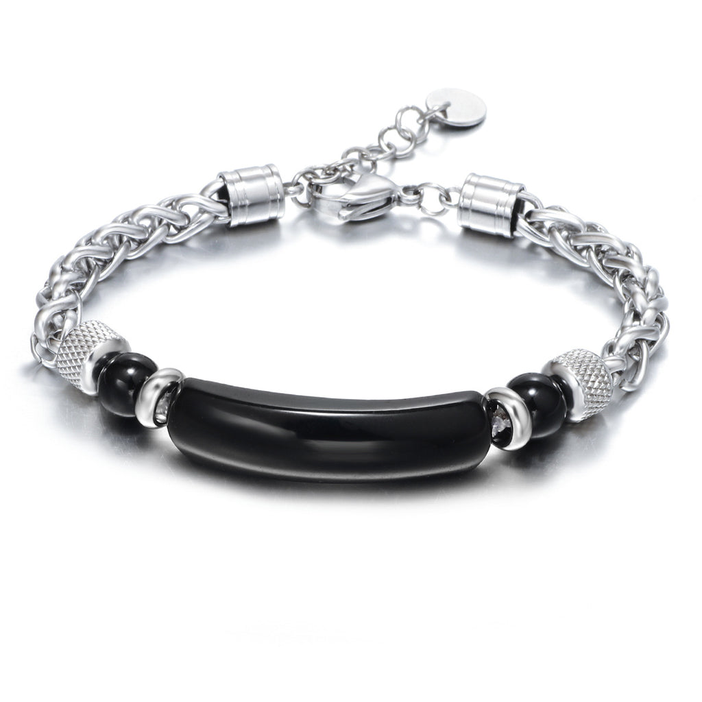 stone chain bracelet