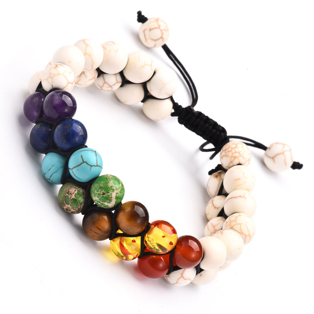 Seven chakra bracelet