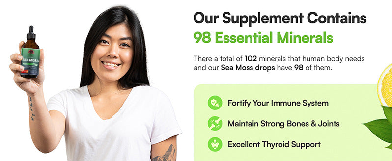 Sea Moss Liquid Drops