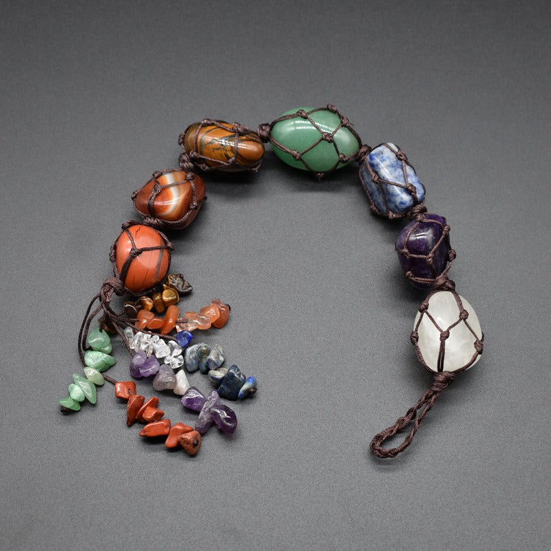 chakra car pendant