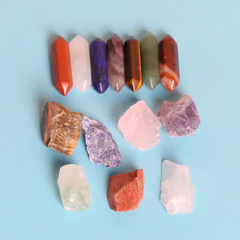 Rough-Cut Crystal Tower Box