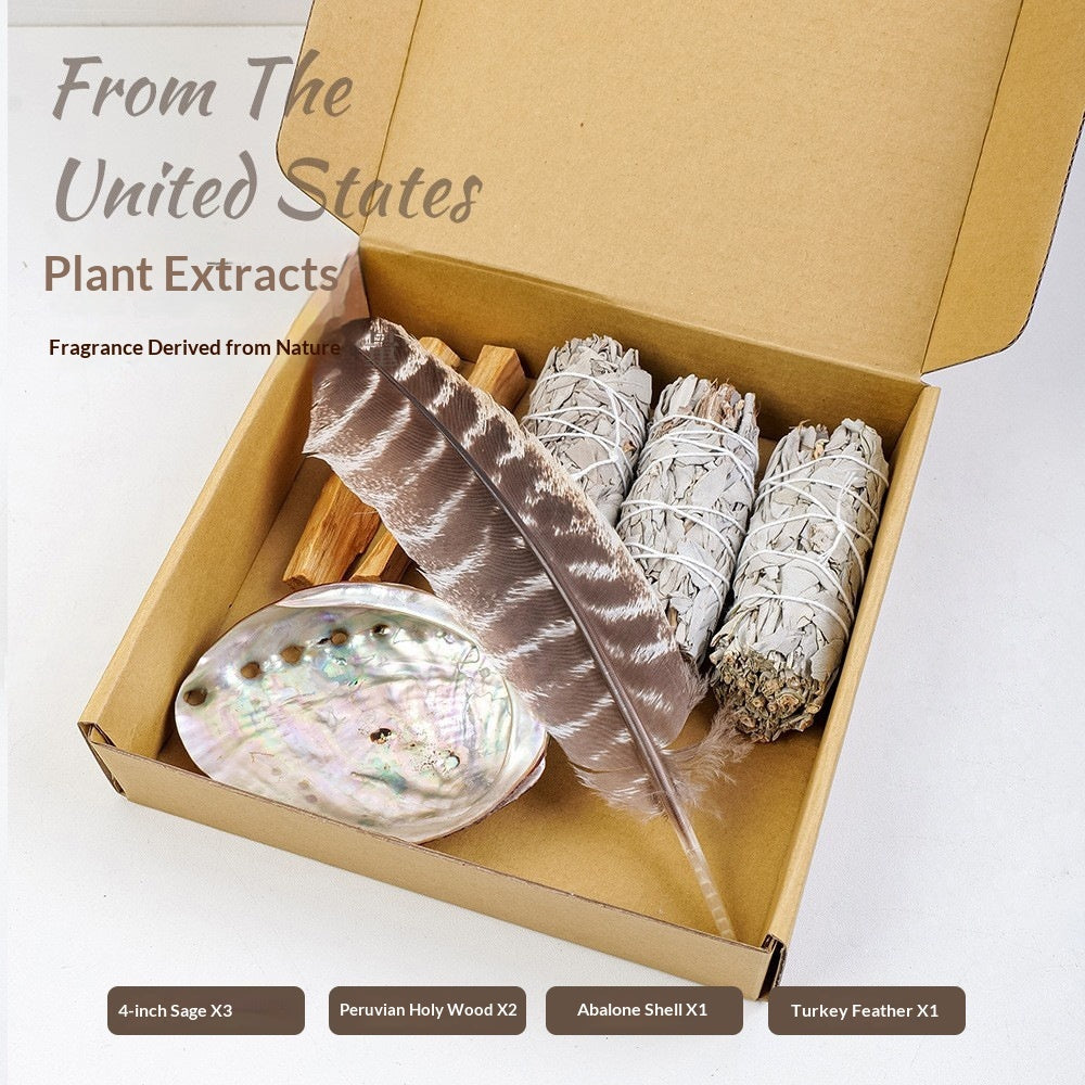 California White Sage Peruvian Palo Santo Sticks Crystals