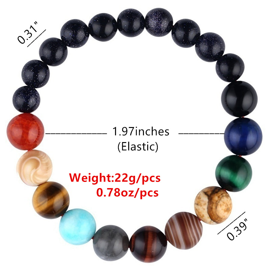 Eight Planets Cosmic Chakra Bracelet