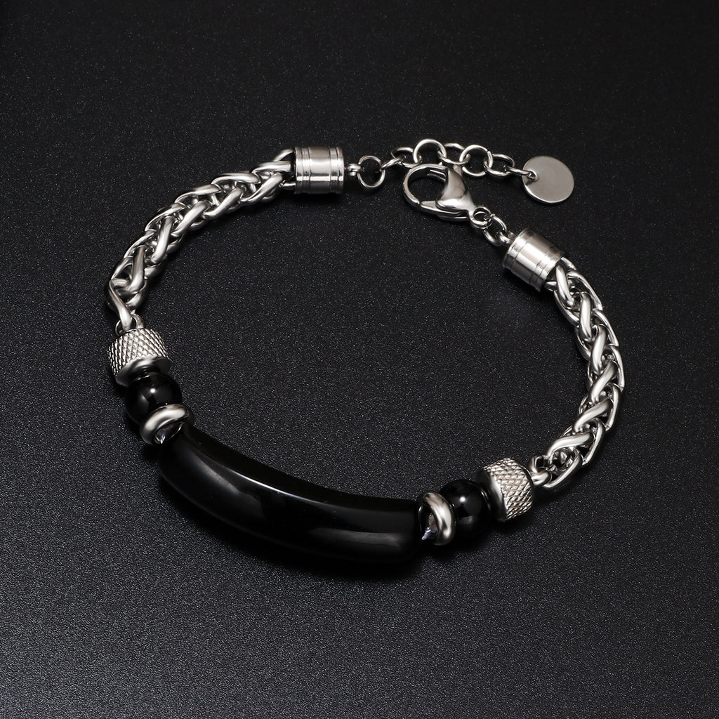 stone chain bracelet