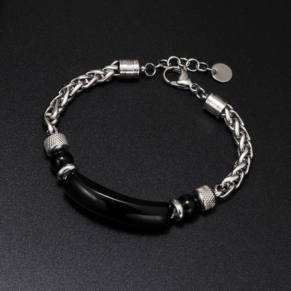 stone chain bracelet