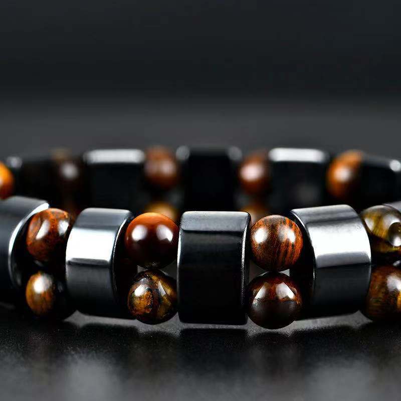 Dual Stone Magnetic Healing Bracelet