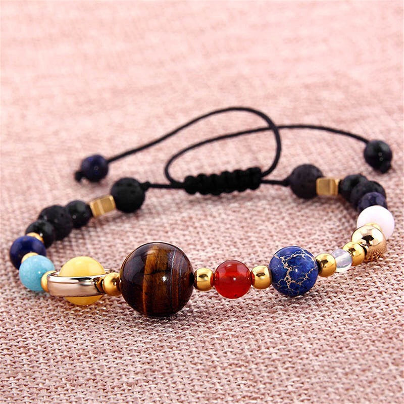 Universe Galaxy Stone Bracelet Gift Set