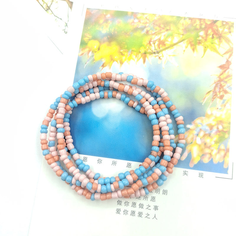 Handmade Glass Beads Waist Bead