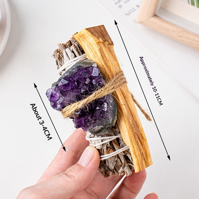 California White Sage Peruvian Palo Santo Sticks Crystals