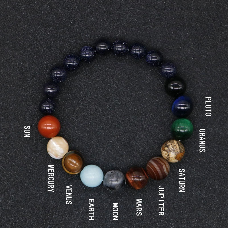 Eight Planets Cosmic Chakra Bracelet